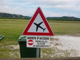 Avviso importante per i visitatori - Aero Club di Pisa