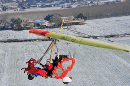 Babbo Natale dal cielo - Aero Club di Pisa